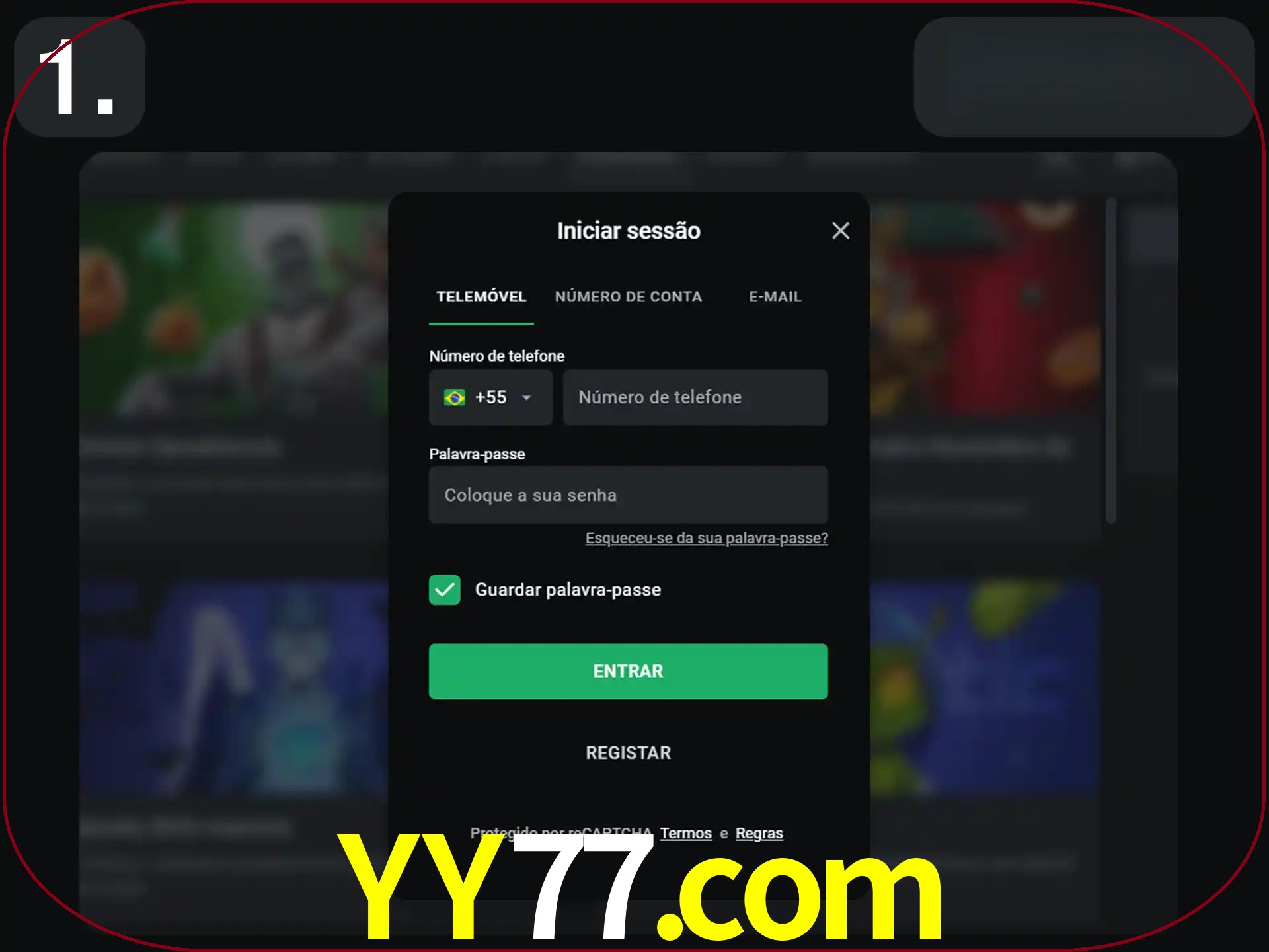 Acesse o site.